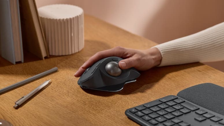 Mouse Wireless LOGITECH MX ERGO S, Dual Mode, 2048 dpi, Bluetooth